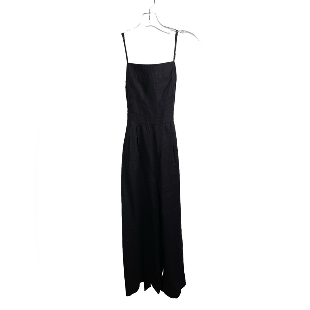 J.Crew Tie-waist linen jumpsuit - Picture 2 of 5